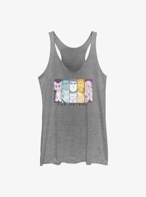 Disney Pixar Lightyear Zap Patrol Womens Tank Top