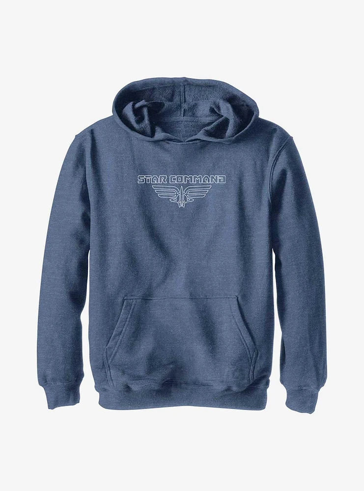 Disney Pixar Lightyear Star Outline Youth Hoodie