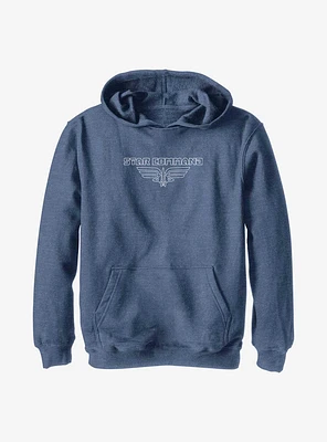 Disney Pixar Lightyear Star Outline Youth Hoodie