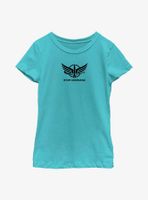 Disney Pixar Lightyear Star Command Badge Youth Girls T-Shirt