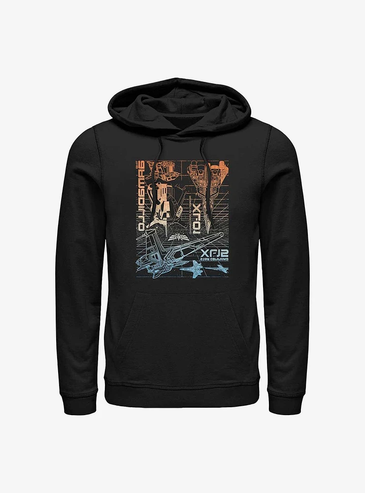 Disney Pixar Lightyear Ships Hoodie