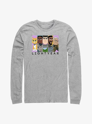 Disney Pixar Lightyear Group Panels Long-Sleeve T-Shirt