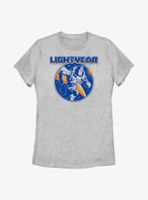 Disney Pixar Lightyear Round Alt Womens T-Shirt