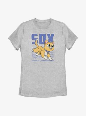 Disney Pixar Lightyear Sox Sketch Womens T-Shirt