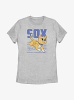 Disney Pixar Lightyear Sox Sketch Womens T-Shirt