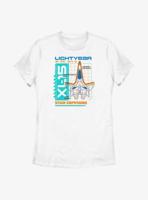 Disney Pixar Lightyear Star Comm Womens T-Shirt