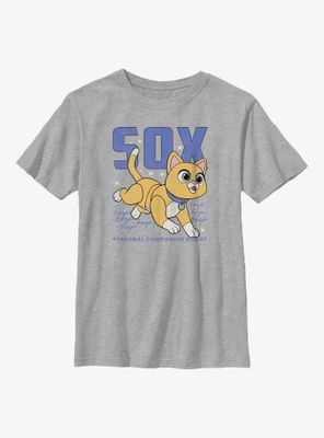 Disney Pixar Lightyear Sox Sketch Youth T-Shirt