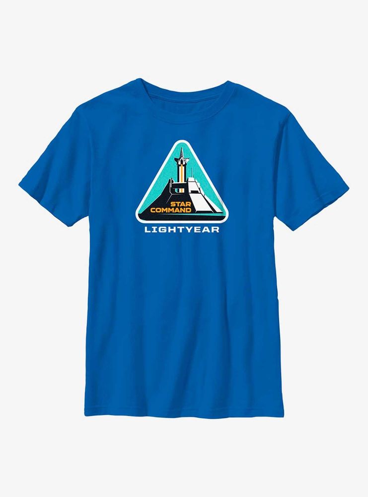 Disney Pixar Lightyear Star Command Triangle Youth T-Shirt