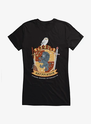 Harry Potter Gryffindor Brave Girls T-Shirt