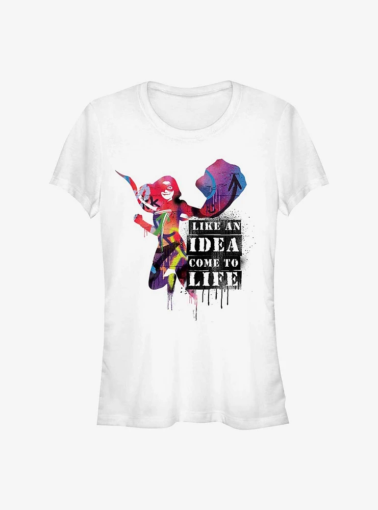 Marvel Ms. Come To Life Girls T-Shirt