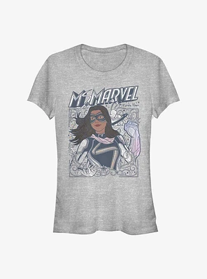 Marvel Ms. Doodle Kamala Girls T-Shirt
