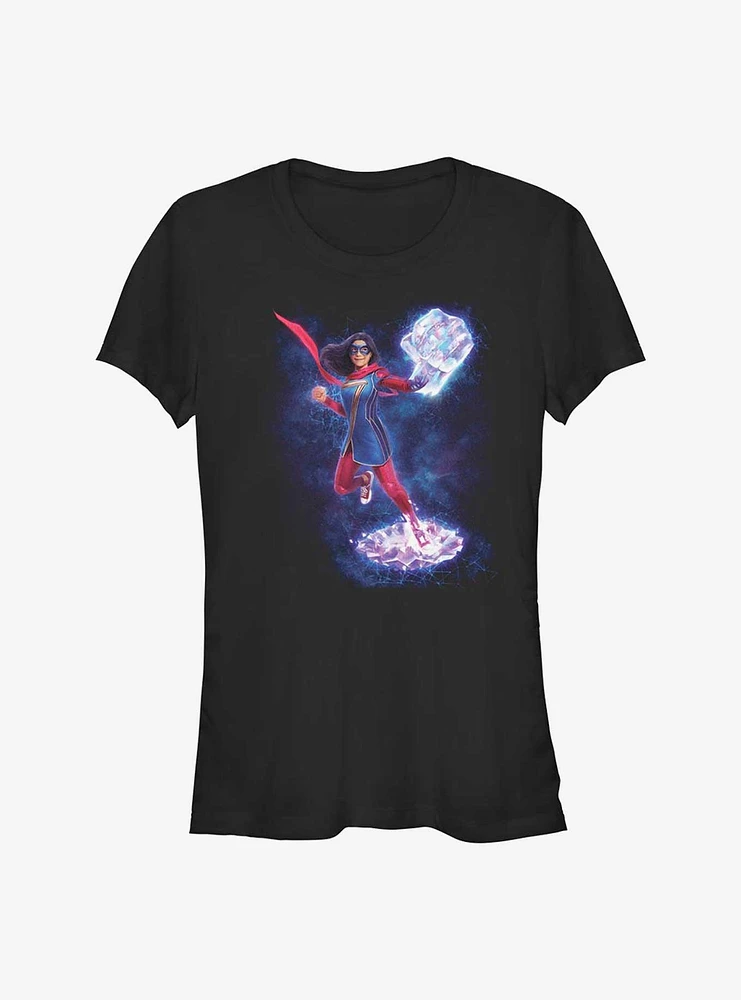 Marvel Ms. Hero Big Fist Girls T-Shirt