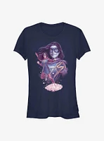Marvel Ms. House Of Mirrors Girls T-Shirt