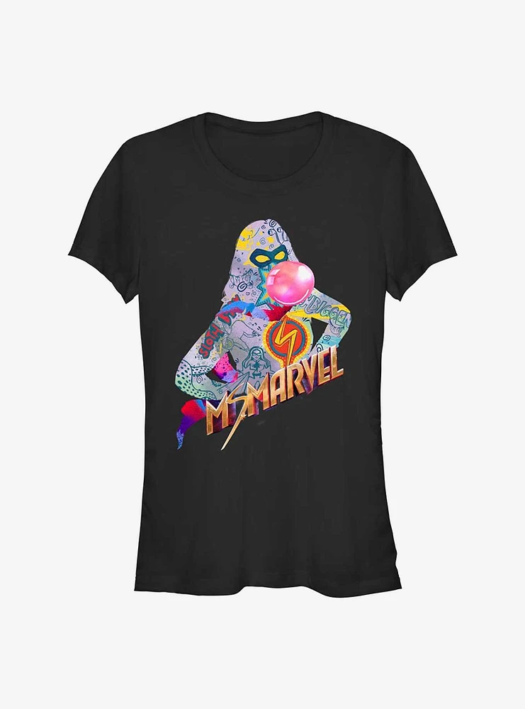 Marvel Ms. Marvelous Figure Girls T-Shirt