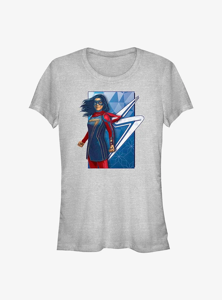 Marvel Ms. Posterized Hero Shot Girls T-Shirt