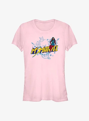 Marvel Ms. Sloth Doodles Girls T-Shirt