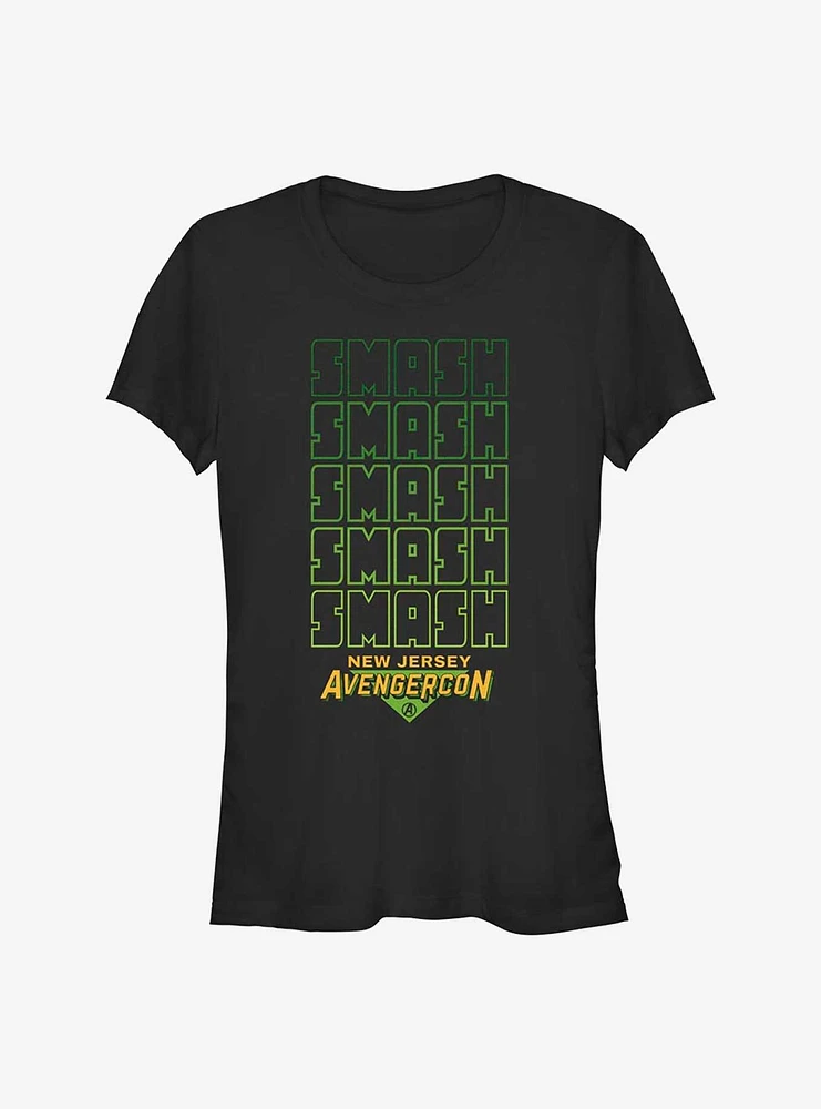 Marvel Ms. Avengerscon Smash Girls T-Shirt