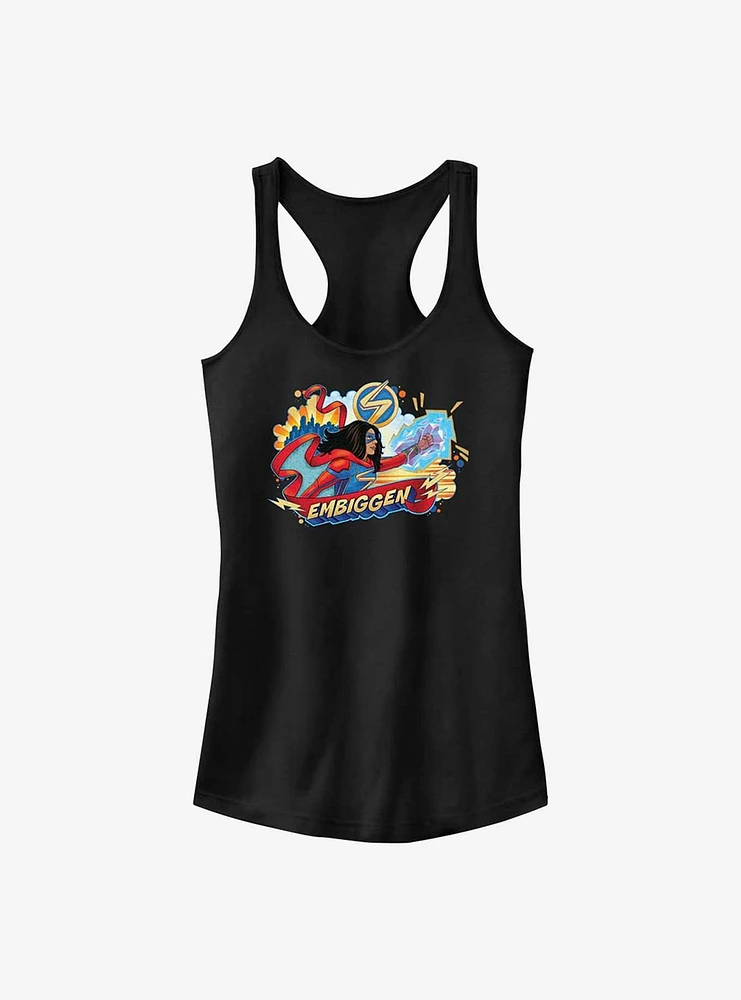 Marvel Ms. Embiggen Badge Girls Tank