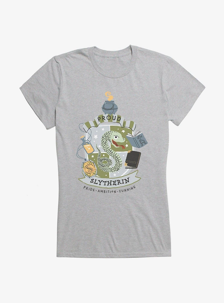 Harry Potter Slytherin Proud Girls T-Shirt