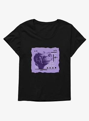 E.T. Close Up Girls T-Shirt Plus