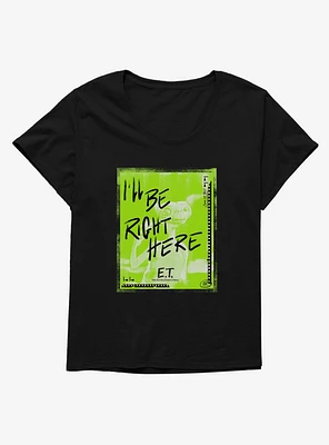 E.T. Right Here Girls T-Shirt Plus
