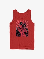 Marvel Deadpool Hand Heart Tank