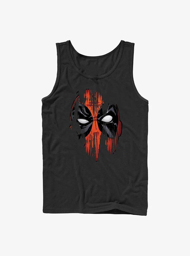 Marvel Deadpool Painted Face Tank