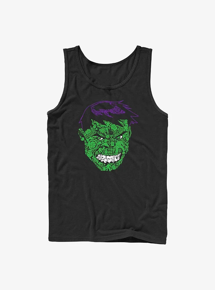 Marvel Hulk Hulkface Icons Tank