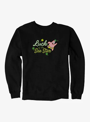 SpongeBob SquarePants Luck Of The Sea Star Icon Sweatshirt