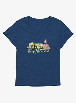 SpongeBob SquarePants Happy Hanukkah Duo Girls T-Shirt Plus