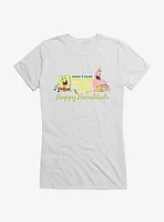 SpongeBob SquarePants Happy Hanukkah Duo Girls T-Shirt