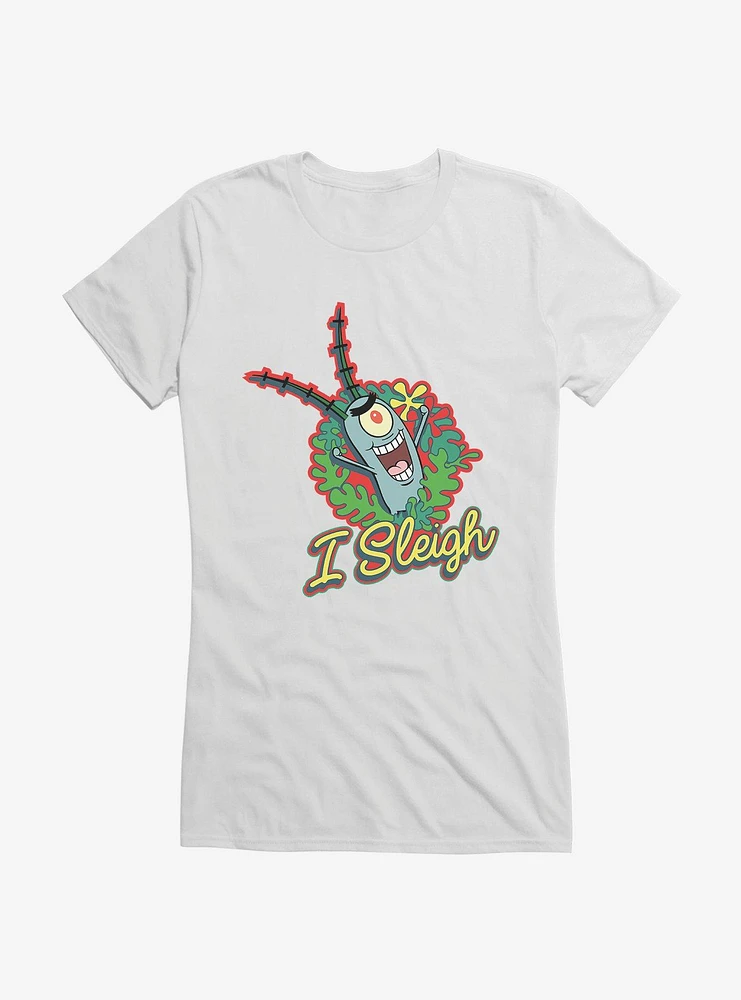 SpongeBob SquarePants I Sleigh Girls T-Shirt