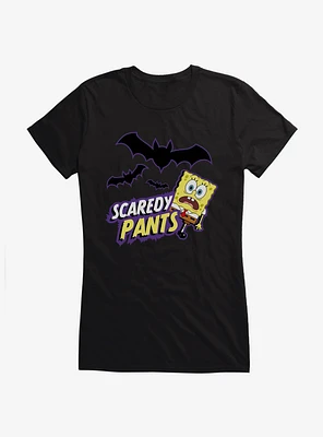 SpongeBob SquarePants Scaredy Pants Girls T-Shirt