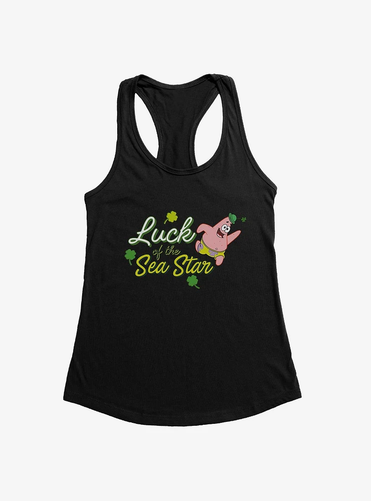 SpongeBob SquarePants Luck Of The Sea Star Icon Girls Tank