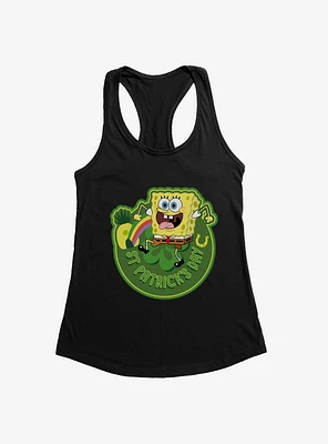 SpongeBob SquarePants St. Patrick's Day Icon Girls Tank