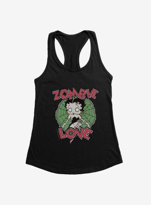 Betty Boop Zombie Love Womens Tank Top