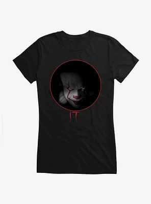 IT Pennywise Evil Stare Girls T-Shirt