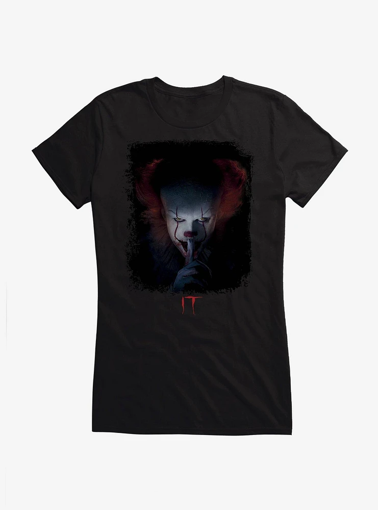 IT Pennywise Hush Girls T-Shirt