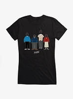 Seinfeld Drawing Art Style Girls T-Shirt