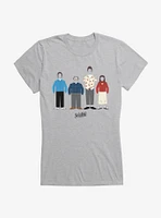 Seinfeld Drawing Art Style Girls T-Shirt