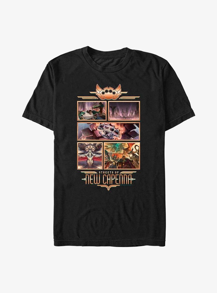 Magic: The Gathering Streets Of New Capenna Collage T-Shirt