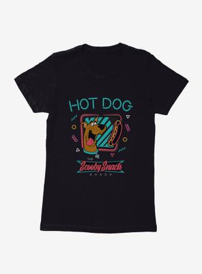 Scooby-Doo Hot Dog Scooby Snack Womens T-Shirt