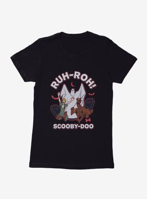 Scooby-Doo Ruh-Roh Ghost Womens T-Shirt