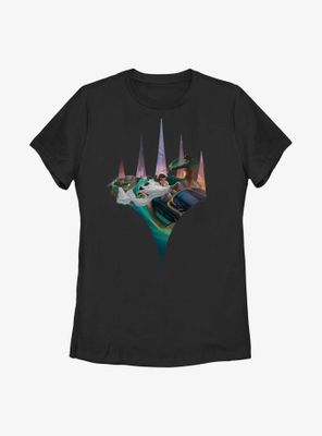 Magic: The Gathering Streets Of New Capenna Car Chase Womens T-Shirt