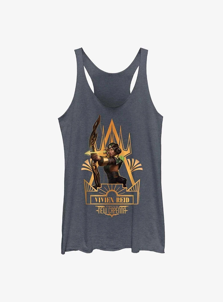 Magic: The Gathering Streets Of New Capenna Vivien Reid Deco Womens Tank Top