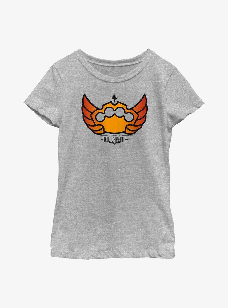 Magic: The Gathering Streets Of New Capenna Knuckles Crest Youth Girls T-Shirt