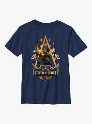 Magic: The Gathering Streets Of New Capenna Vivien Reid Deco Youth T-Shirt