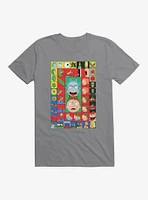 Rick And Morty Block Poster T-Shirt