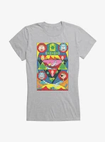 Rick And Morty Abstract Poster Girls T-Shirt