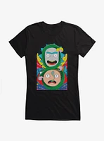 Rick And Morty Figure Eight Snake Girls T-Shirt